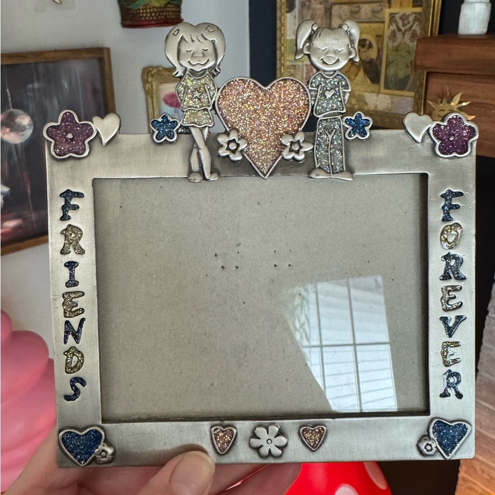 Vintage Y2K “Friend Forever” Photo Frame